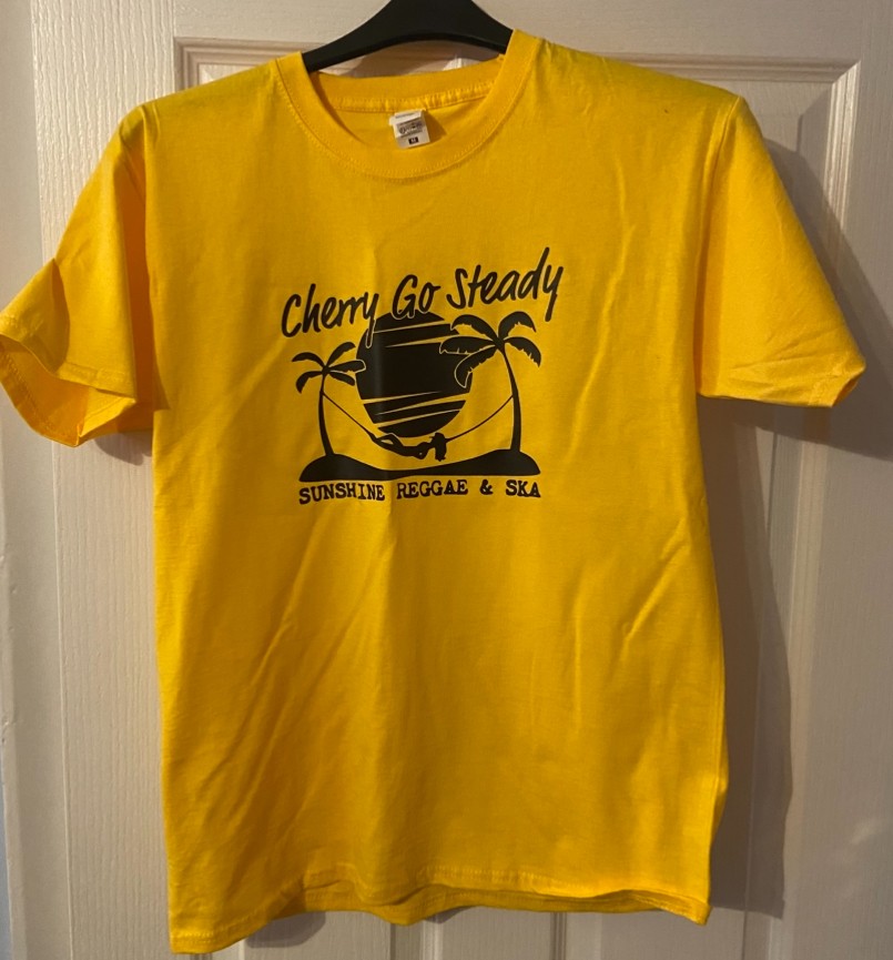 Cherry Go Steady T-Shirt - Yellow