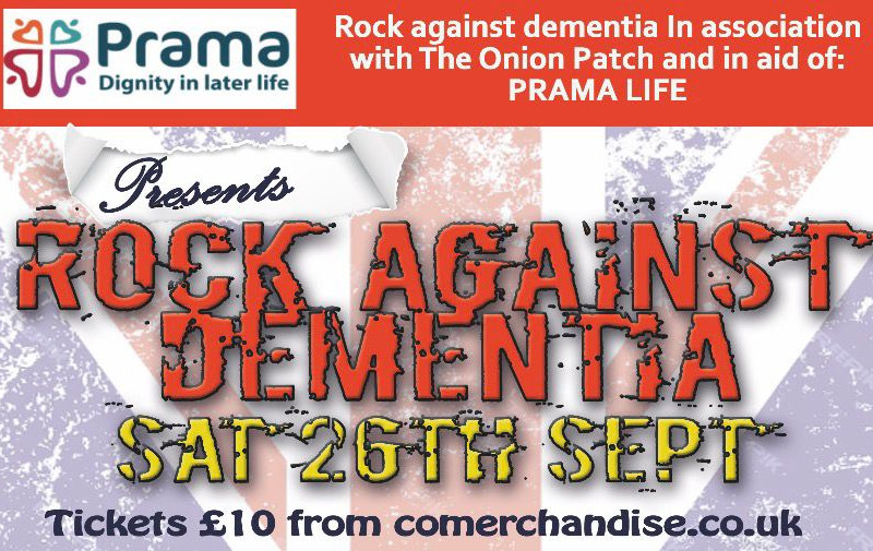 Rock Against Dementia Ticket (See Description)
